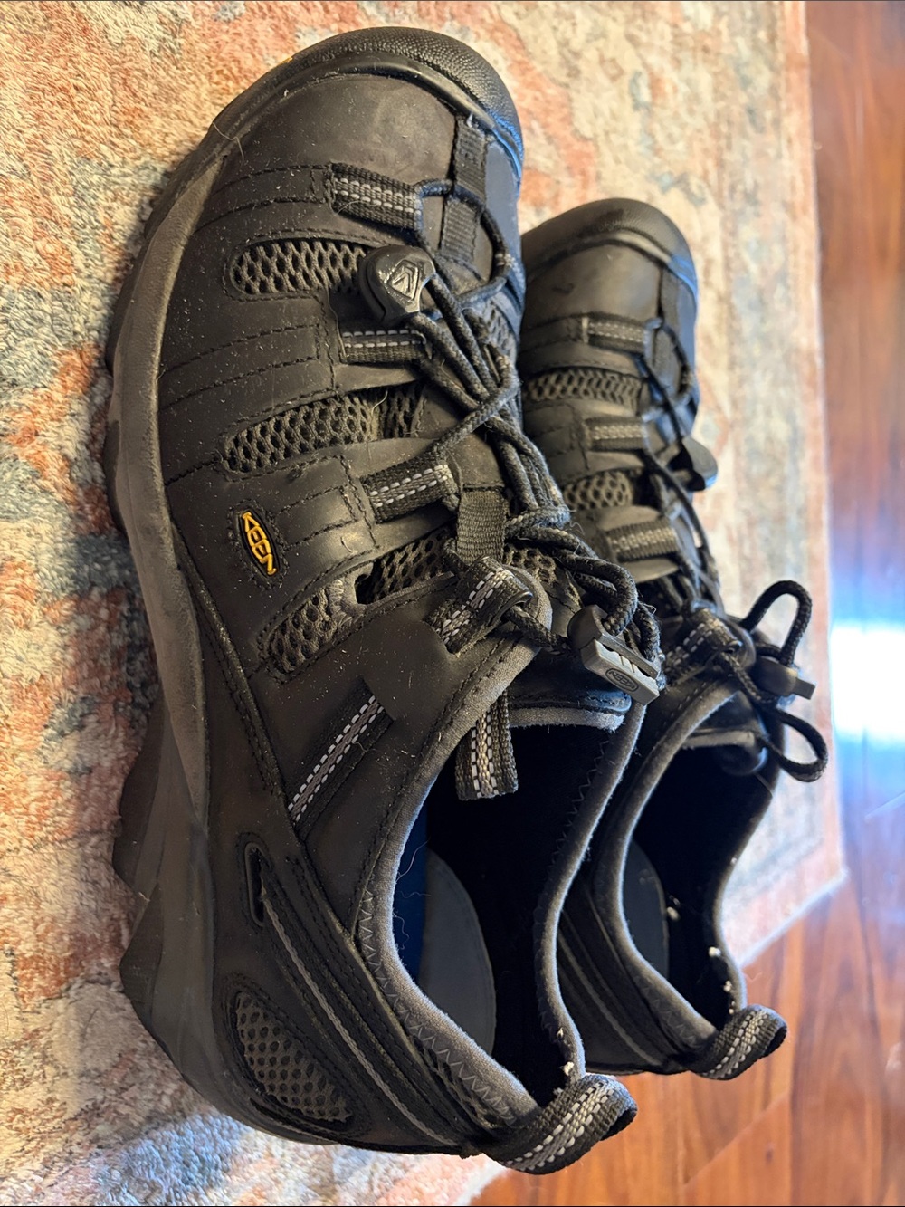 Keen Men's Black Athletic Trail Shoes